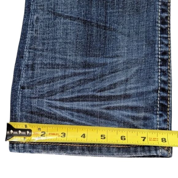 Miss Me Irene Size 25 JPD1006-2 Boot Cut Jeans Tall Long Inseam - Picture 7 of 9